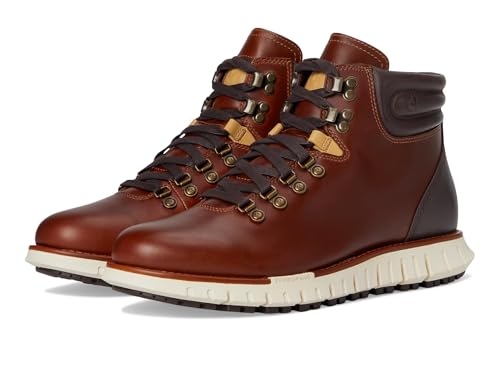 Cole Haan Men's Zerogrand Remastered Waterproof Hiking Boot, Woodbury/Madeira/Birch, 11 UK