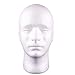 KeyZone Model Display Male Head Stand Wig Hats Holder Glasses Foam Mannequin