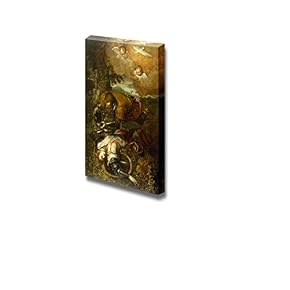 Tancred Baptizing Clorinda by Domenico Tintoretto Print