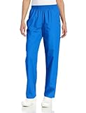 Landau Women's Classic Relaxed Scrub Pant, Royal Blue, Large