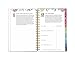 Blue Sky Day Designer for 2018 Weekly & Monthly Planner, Twin-Wire Binding, 5' x 8', Peyton White