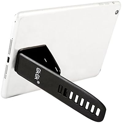 GkGk Multi-Angle Portable Universal Kickstand Foldable Cell Phone Stand Clip Compact &amp; Sleek for iPad, iPhone,Samsung Galaxy,Note,Google Nexus,HTC,LG, Nokia (2PACKS) (Black)
