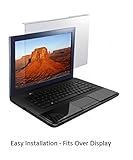 EYES PC Blue Light Screen Protector Panel 15.6" Diagonal LED Laptop Screen (W 14.33" X H 9.00") Blue Light Blocking up to 100% of Hazardous HEV Blue Light from LED screens. Reduces Digital Eye Strain!