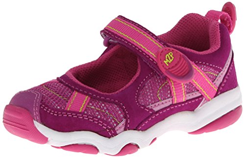 Stride Rite Made 2 Play  Robin CG Mary Jane (Toddler/Little Kid),Purple/Lime,8.5 M US Toddler