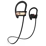 UKINDA Wireless Bluetooth Headphones, Bluetooth 4.1 Sweatproof Sport Earphones In-Ear Noise Cancelling Earbuds Headsets for Running, Hiking, Jogging, Cycling, Gym, Exercising, Workout -8 hrs Playtime