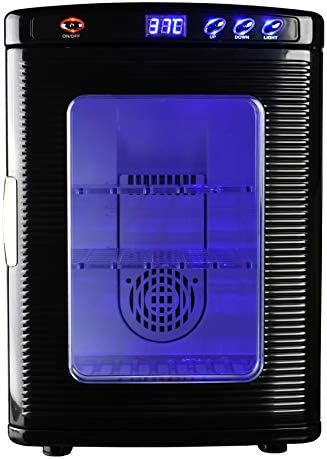 IVYX Scientific Lab Incubator, Cooling and Heating 2-60°C, 12V/110V, 60W, 25L/0.88 cu. ft. Capacity (black)