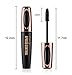 Women 4D Silk Fibre Mascara Eyelash Waterproof Extension Volume Long Lasting for women Mascara (Black)