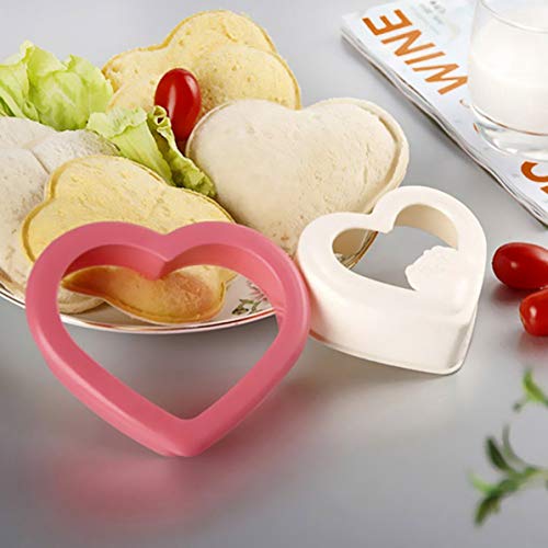 Sandwich Mould Practical Love Heart Shape Making Toast Cake Kitchen Accessories Bread Maker Mold Cutter DIY Tools - Thumbnail 2
