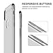 RANVOO iPhone X Case, iPhone 10 case, Thin and Slim Hard 3 in 1 Stylish Cover Matte Surface with Electroplate Frame Case (Silver)