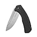 Kershaw Portal Pocket Knife, 3.3” Steel Blade with Assisted Opening, Glass-Filled Nylon Handle with Deep-Carry Reversible Pocketclip, Small Folding Knife