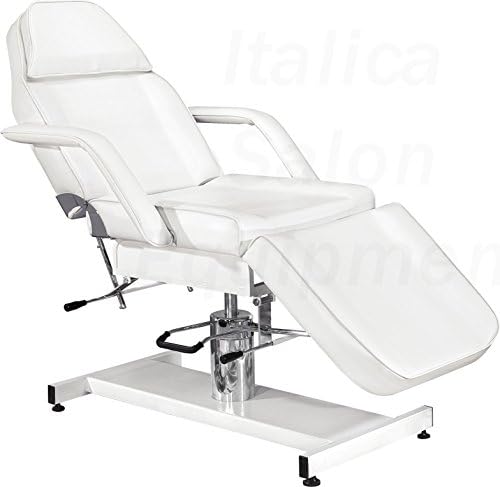 Italica 2501 White Hydraulic Facial, Tattooing, Treatment or Waxing Bed