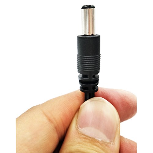 SATA Power Cable - 15Pin SATA Male Connector to DC 5.5 x 2.1mm Male Connctor with 18AWG Cable - DC 12V Output for Hard Drive Disk HDD/SSD SATA Converter Adapter and RGB LED Computer Lights - Thumbnail 2