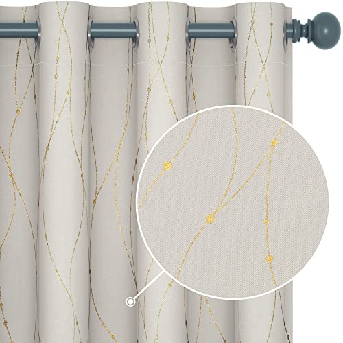 Deconovo Black Out Curtains Long
