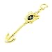 Cosplay Fairy Tail Keys, Lucy Heart Key Chain Celestial Spirit Gate Keyring, Zodiac Keys and Keyring, (双鱼座 Pisces)