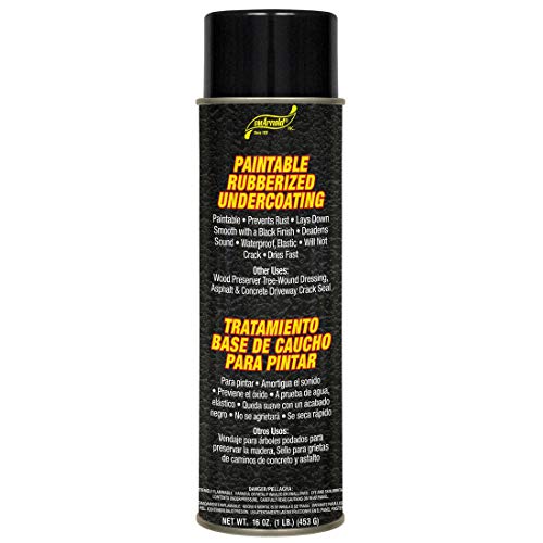 S.M. Arnold High-Performance Black Paintable Rubberized Aerosol Undercoating, 1…