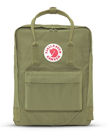 Fjallraven - Kanken Classic Pack, Heritage and Responsibility Since 1960,One Size,Green