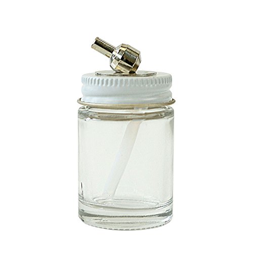 Paasche 1/2-Ounce Glass Bottle Assembly For H Airbrush