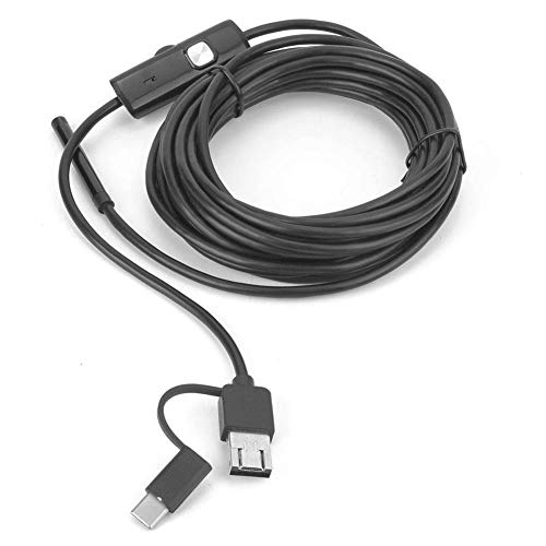 Industrieendoskop, 3-in-1 5,5 mm USB-Endoskopkamera, tragbare Endoskop-Inspektionskamera, mit 6 LED-Licht, IP67… – Bild 6