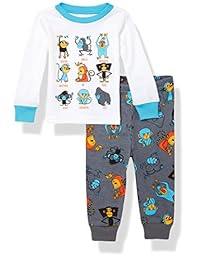 The Children's Place - Conjunto de pijama con top y pantalones para niños