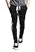 G-Style USA Men's Side Stripe Ankle Zip Drawstring Premium Trackpants
