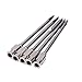 5PCS Meat Injector Needles, Professional Stainless Steel Meat Marinade Injector Replacements Needle, for Barbecue Grill Flavor Cooking