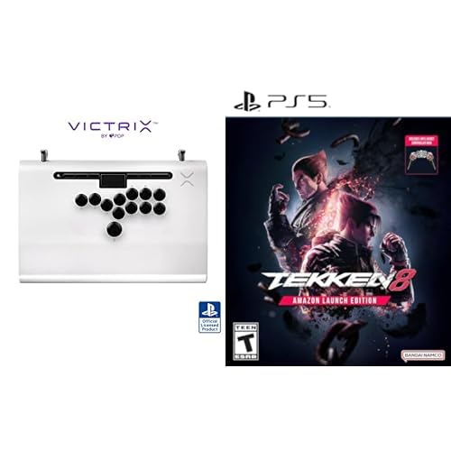 Victrix Pro FS-12 (White) + Tekken 8 (PS5)