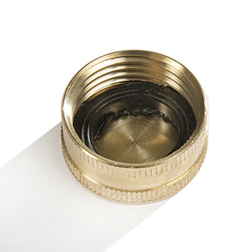 AquaPlumb 0497X10 Brass Garden Hose End Caps, Pack of 10