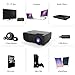 Video Projector -DBPOWER RD810 Portable Mini Projector (Black)