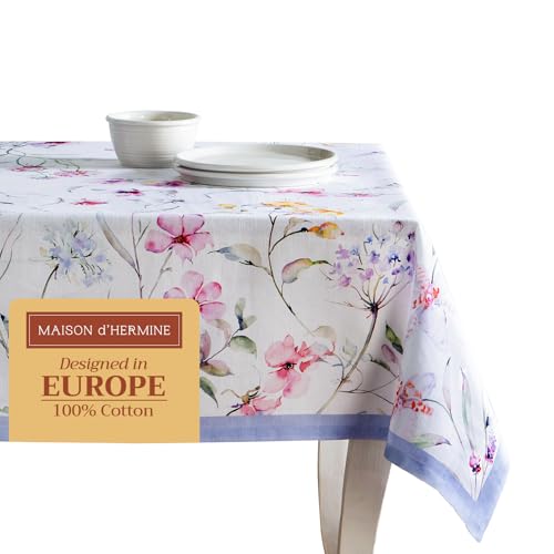 Maison d' Hermine 100% Cotton 60"x108" Tablecloth