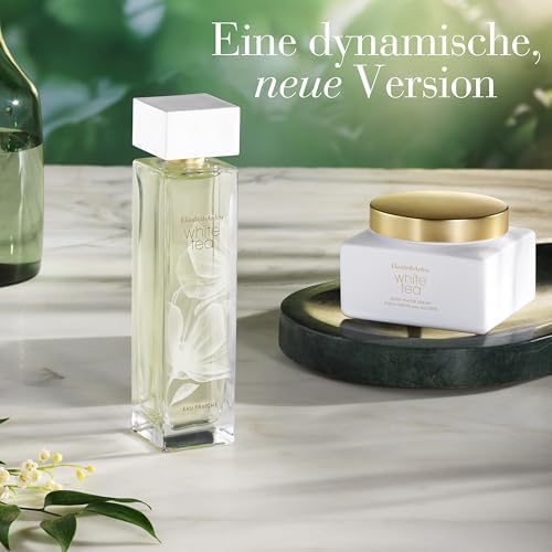 – White Tea Eau Fraiche, Eau de Toilette Spray, Duft mit Mandarine, Weißtee-Extrakt und Madras-Holz, floral, feminin und süß, sanfte Wärme, Parfum für Damen, 100 ml