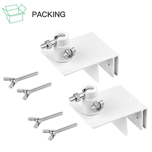 2Pack Gutter Mount Compatible with Arlo Essential Solar Panel