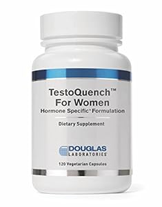 Douglas Laboratories - Testo Quench for Women - Supports Skin, Hair, Heart, and Testosterone Sensitive Tissues in Women* - 120 Capsules