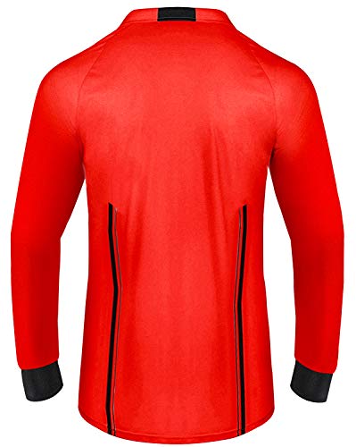 image for Yuar butee Men's Referee/Umpire Jersey - Pro-Style Ref Uniform, Great 