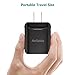 Aasama Quick Charge 3.0 Wall Charger Adapter with 3 Feet Micro USB Cable for Samsung HTC Blackberry Sony and More (Black)