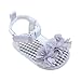 Weixinbuy Baby Girl's Floral Soft Sole Princess Summer Sandals Grey