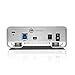 G-Technology 6TB G-Drive with Thunderbolt and USB 3.0 Desktop External Hard Drive, Silver – 0G04023-1