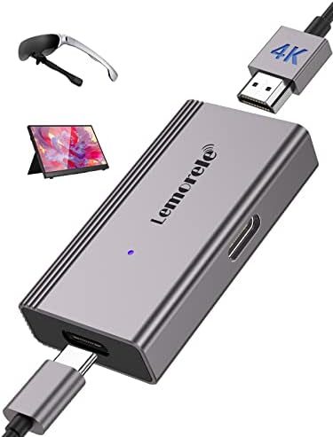 Lemorele HDMI to USB C Adapter 4K@60HZ, HDMI to Type C Adapter