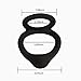 Cupider Silicone Cock Rings - Penis Enlarger, Extra Stimulation Cock Rings, Stronger and Harder Erection with Prolonged Pleasure for Men, cockring