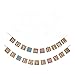 Festivous Wishel Gender Reveal Party Decoration Boy or Girl Banner,9pcs 12