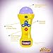 Little Pretender Kids Microphone | Voice Changer Toy Microphone with Record & Playback | Toddler Microphone with Multi-Color LED Lights and 6 Built-in Songs for Ages 3+