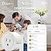 Smart Plug Outlet, Alexa Wifi Plugs 4 Pack, Work with Alexa Amazon Echo Dot, Google Home, IFTTT, Smart Life APP Smart Light Control – 2.4Ghz