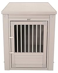 New Age Pet ecoFLEX Pet Crate/End Table, Large, Grey