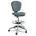 Safco Products Metro Extended Height Chair 3442GR, Ergonomic, Pneumatic Height Adjustable, Heavily Padded
