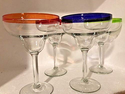 2 Libbey+Colors+Margarita+Glass+4+Piece