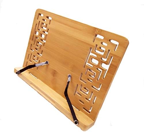 Woopoo Bookrack Table Easel & Cookbook Holder/Typing Stand/Adjustable Easel/Holder Stand/Bible Stand/Desk Easel/Laptop Stand Holder/The Book Holder