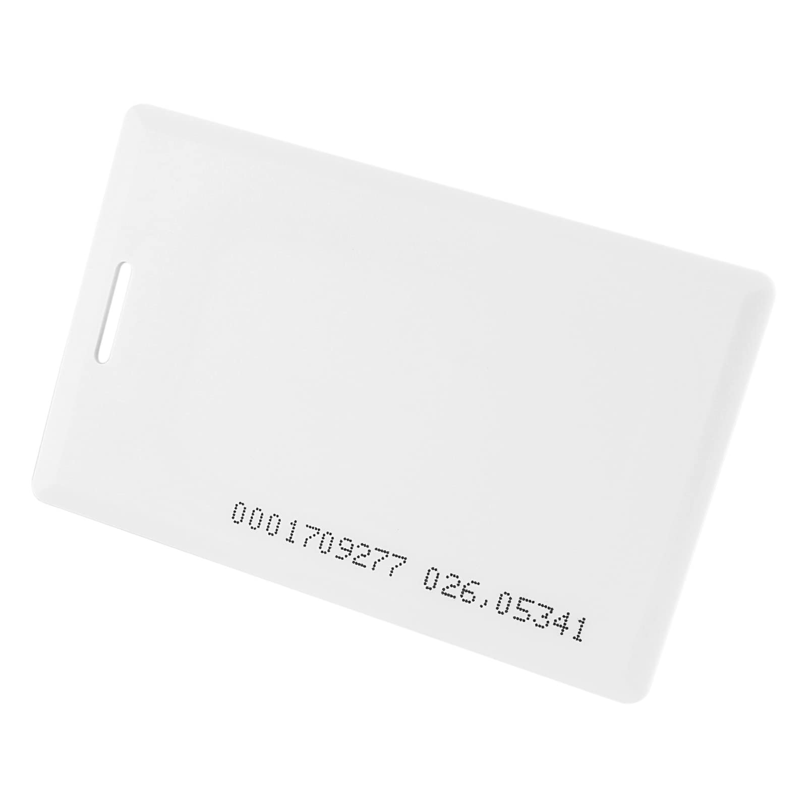 Fongwah 30 Pieces RFID Proximity Card Read-only 125KHz Thick 1.8mm Compatible with EM4100 Chip for Access Control ID Card and Identification