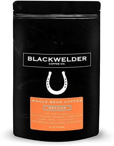 Blackwelder Coffee, Medium Dark Roast, Mexican Chipas Single Origin Whole Bean Coffee Beans, 16oz - 100% Arabica (1lb bag)
