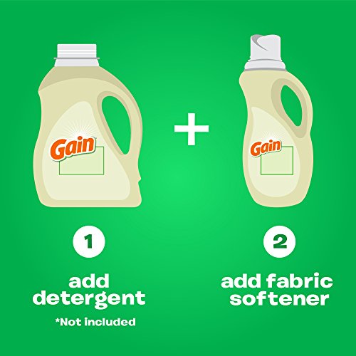 Gain Botanicals Liquid Fabric Conditioner (Fabric Softener), White Tea