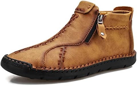 Govicta Mens Casual Shoes Leather Slip On Loafers Oxford  display picture 3