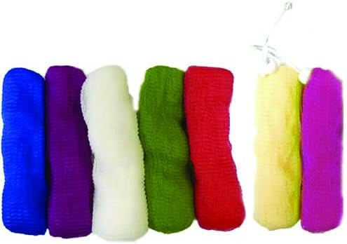 Marvelous Printing 2 M.P Soap Mesh Saver Pouches in Green